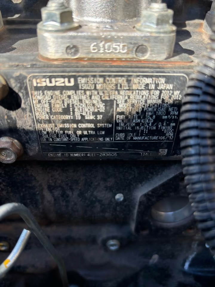 Generac MLG20 towable diesel generator, 20kW single-phase (Isuzu 4LE1), used (2014) — Electrical Trader