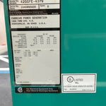 42kW Cummins Onan NG/LP Generator – Open Skid (Low Hours)