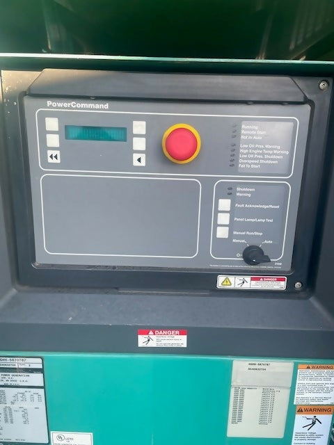 100kW Cummins NG/LP Generator – Model GGHH (2005, Low Hours)