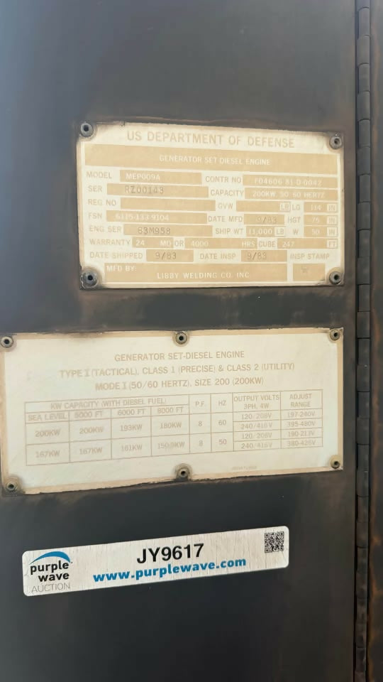 Generac Protector 48kW Liquid-Cooled Standby Generator – 3 Phase 120/240V