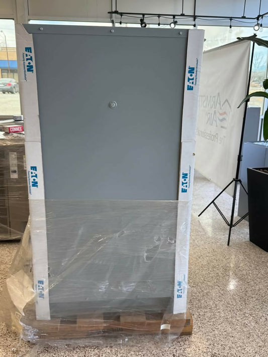 New Eaton 225 kVA Dry-Type Distribution Transformer 480V Delta to 208Y/120V 3 Phase