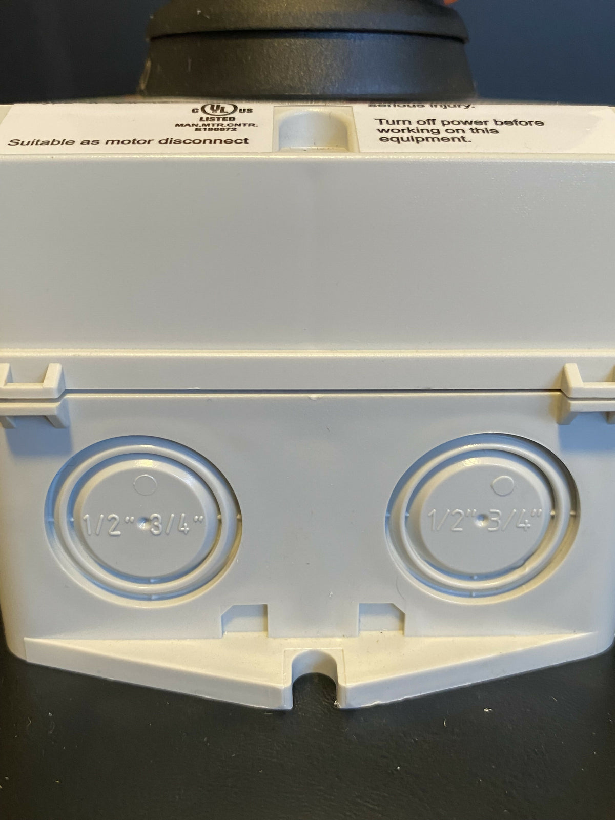 Mersen non-fusible enclosed disconnect switch, new — Electrical Trader