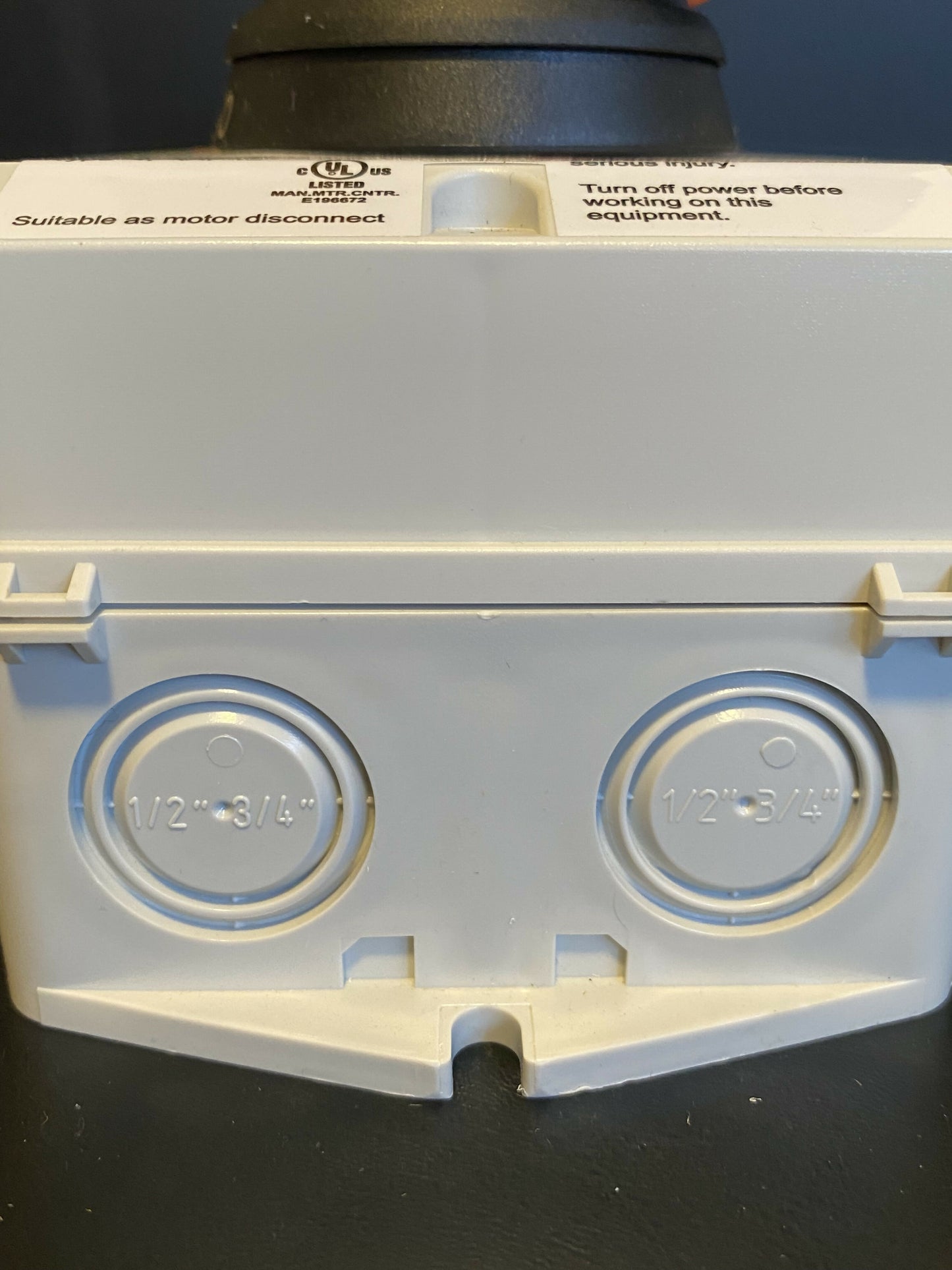 Mersen non-fusible enclosed disconnect switch, new — Electrical Trader