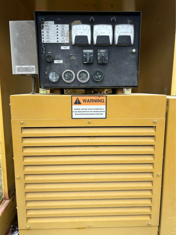 80 kW Industrial Diesel Generator – Cummins 6.5 Engine – Used