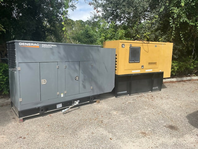 100kW CAT Olympian Diesel Generator – 480V 3 Phase (2002, Low Hours)