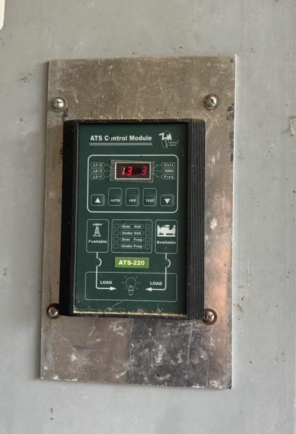 100 kW John Deere Diesel Generator w/ ATS – 611 Hours – Used