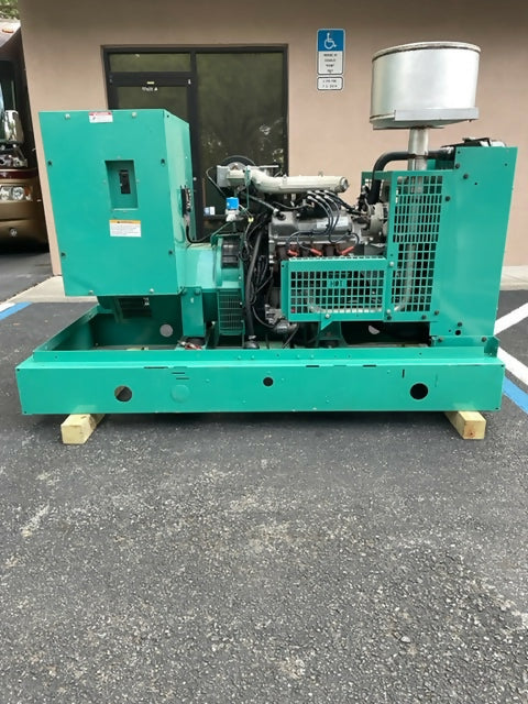 42kW Cummins Onan NG/LP Generator – Open Skid (Low Hours)