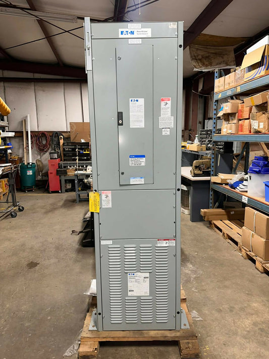 New - Eaton Pow-R-Line PRL1a Switchboard with 45 kVA Dry-Type Transformer – 208Y/120V