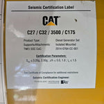 2016 Caterpillar C32 1000kW Diesel Generator Set – 480V 3-Phase – 42.6 Hours