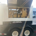 Caterpillar Olympian D100P2 100kW / 125 kVA portable diesel generator, multi-voltage, used (2002) — Electrical Trader