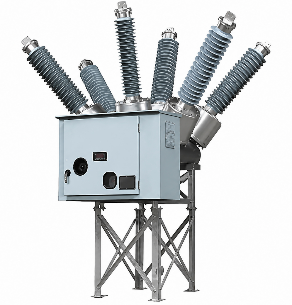 MEPPI 145kV outdoor dead-tank circuit breaker, new — Electrical Trader