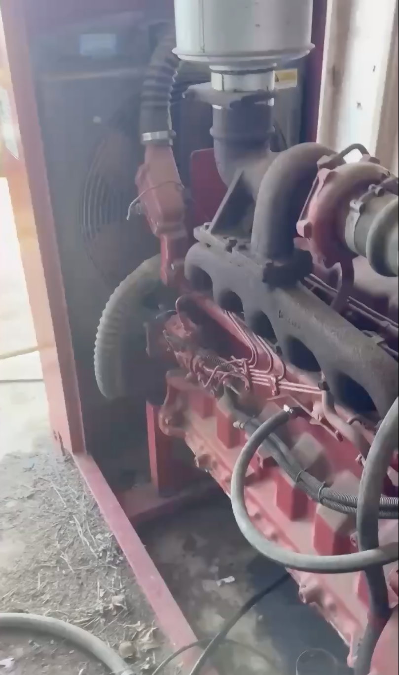 100 kW John Deere Diesel Generator w/ ATS – 611 Hours – Used