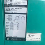 100kW Cummins NG/LP Generator – Model GGHH (2005, Low Hours)